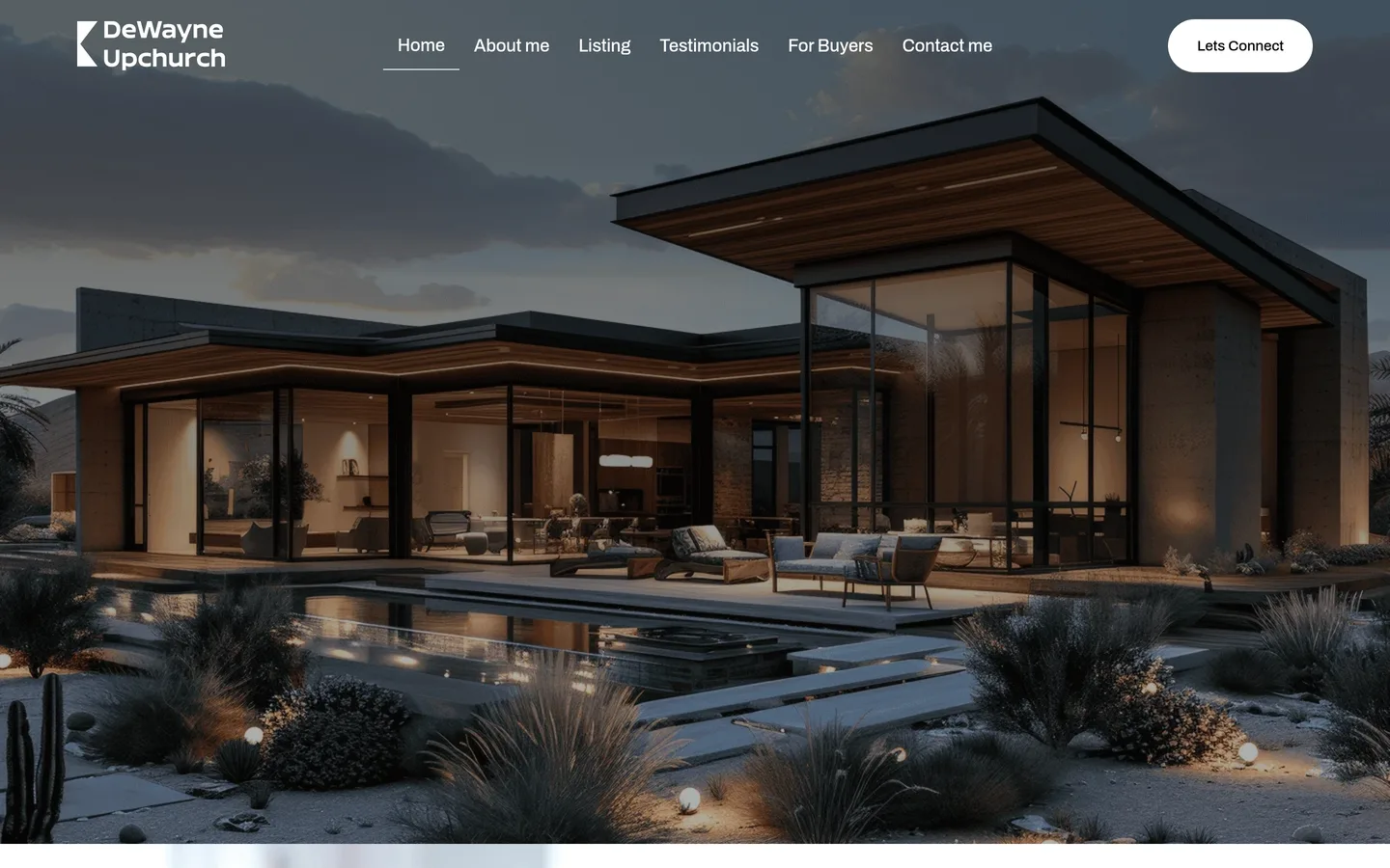 Homepage of dewayneupchurch.com — Find Your Dream Home With Confidence